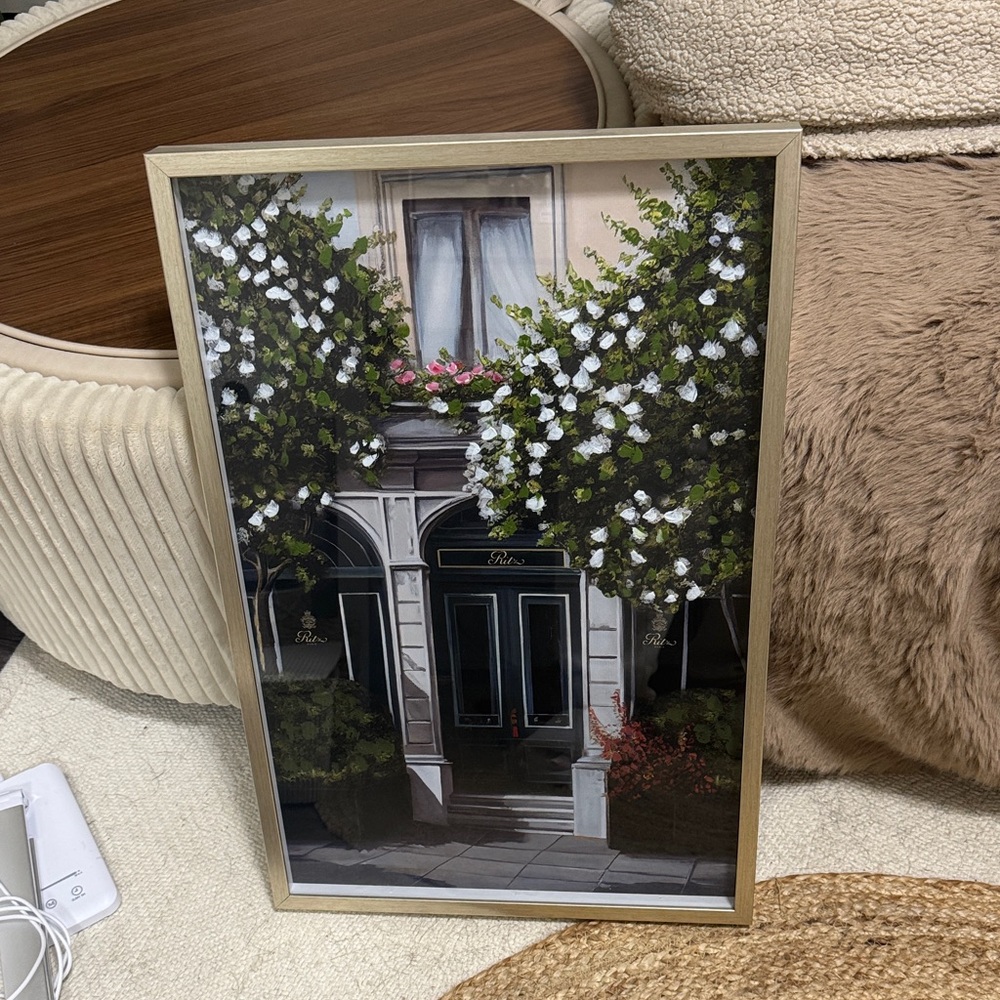 Elegant Framed Wall Art “Ritz Paris”